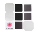 63.5x63.5mm Rubber Magnet Button