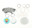 44mm Plastic Keychain