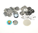 32mm Safety Pin Button