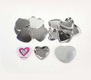 Corazón Chapa Metal de 53x57.5mm